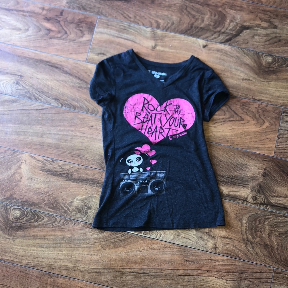 a panda kids t-shirt